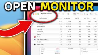 How To Open Activity Monitor On MacBook (WORKING 2026!)