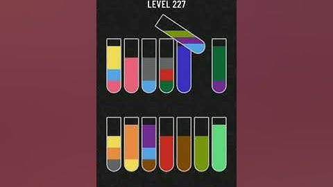 Water Sort Puzzle Level 227 | Level 227