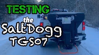 Buyers SaltDogg TGS07 Review- Will It Spread Sand and Salt/ Wet Sand/ How Much Area Can It Cover