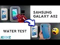 Samsung galaxy a02 water test   samsung a02 durability test