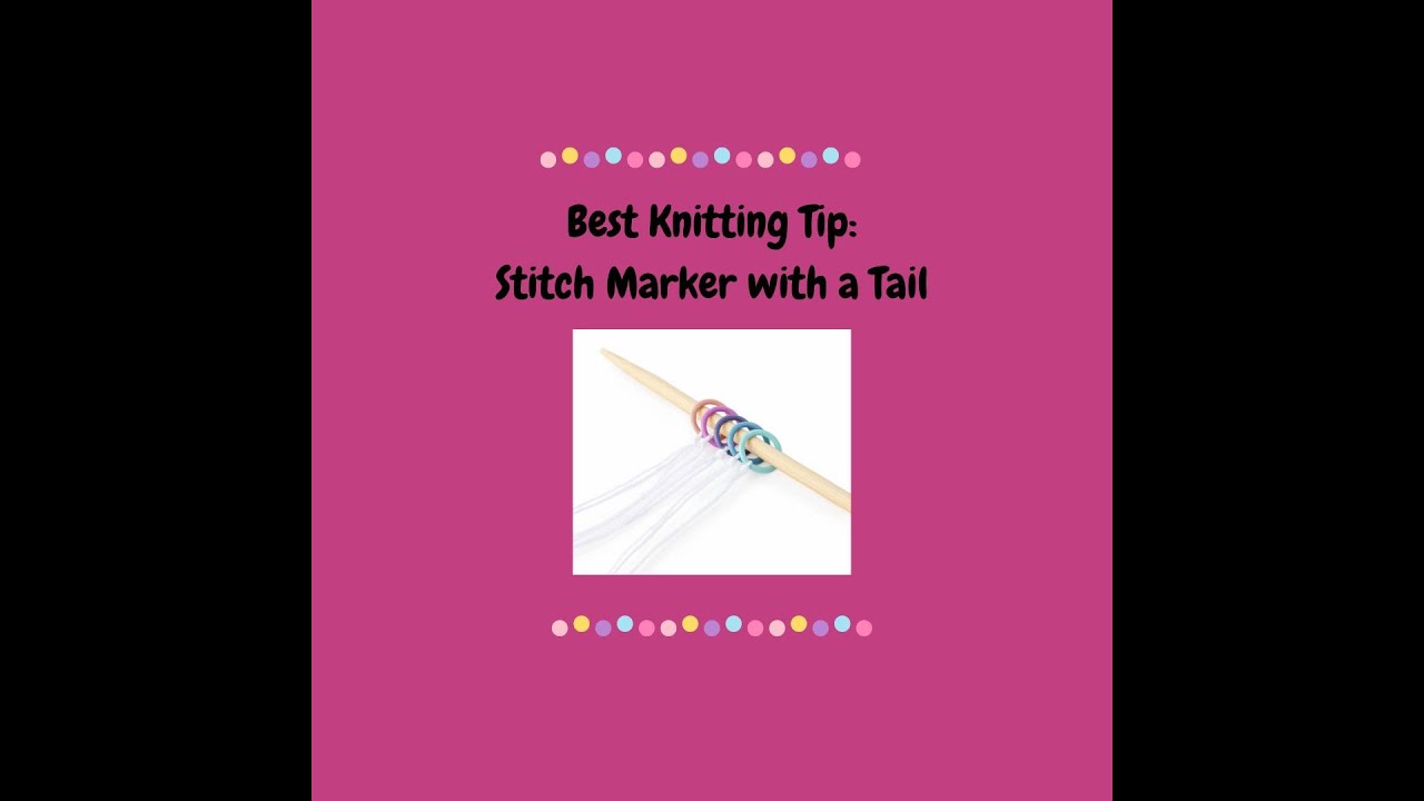 Cori’s Drop Stop Stitch Markers by Twice Sheared Sheep