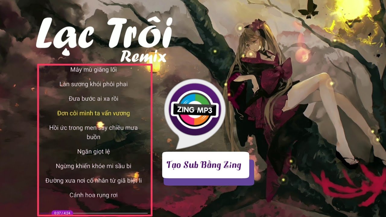 Tạo Sub Trên Điện Thoại Với Zing Mp3 Đẹp Dễ Thao Tác |... - youtube