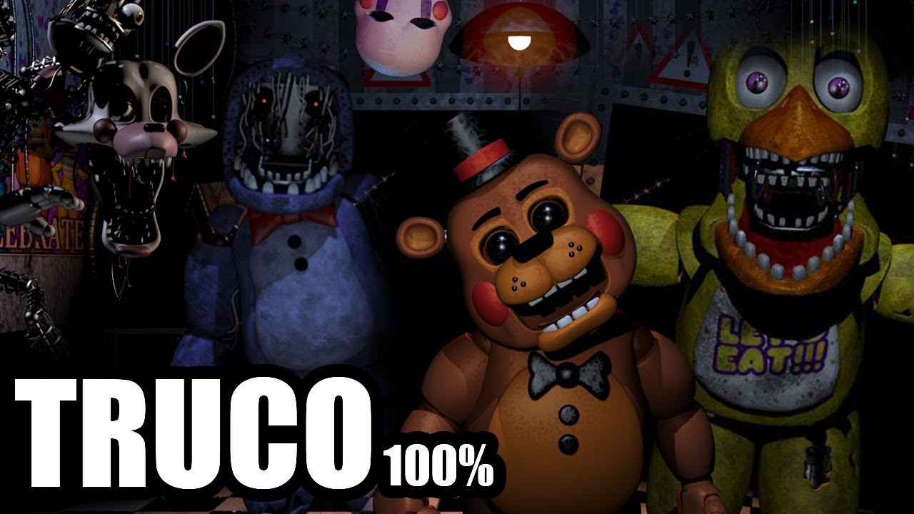 Os códigos secretos de FNAF 1 e 2! #games #fnaf #fnaf2 #fivenightsatfr