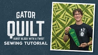 Make a Gator Quilt with Rob!