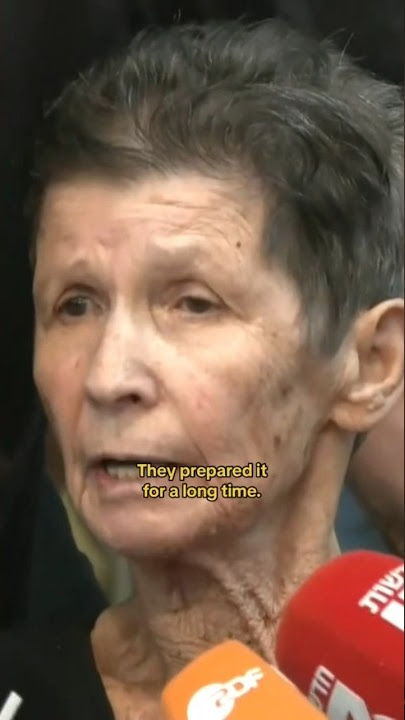 Released Hamas hostage speaks out about ordeal #shorts