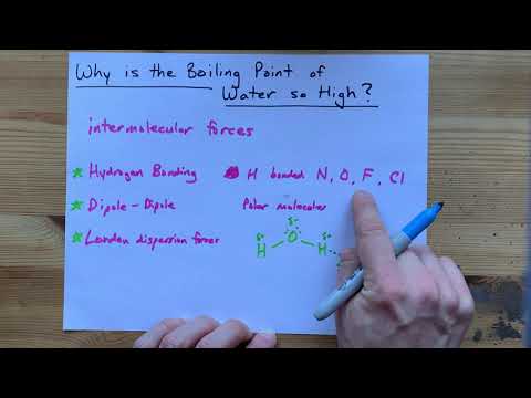 Why is the Boiling Point of water (H2O) so high?