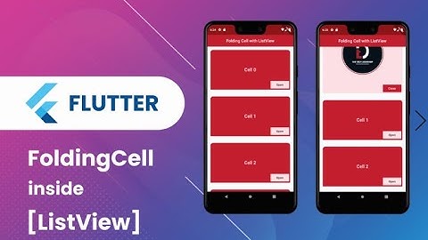 Flutter Widget | 78 | 3. FoldingCell inside [ListView] in Flutter | Speed Code