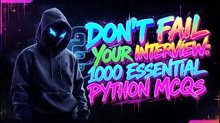 PYTHON INTERVIEW QUESTIONS PART 01