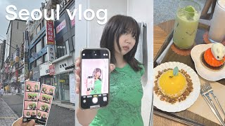 Korea vlog | exploring Seoul - university & Gangnam, reunited with my sister, food and more