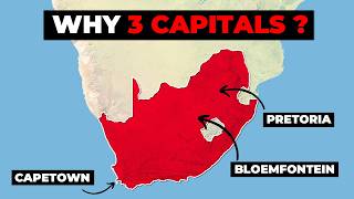 Why South Africa has 3 Capitals ?