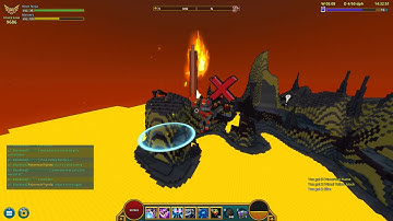 Trove - Farming u8 fire world with my Neon Ninja!