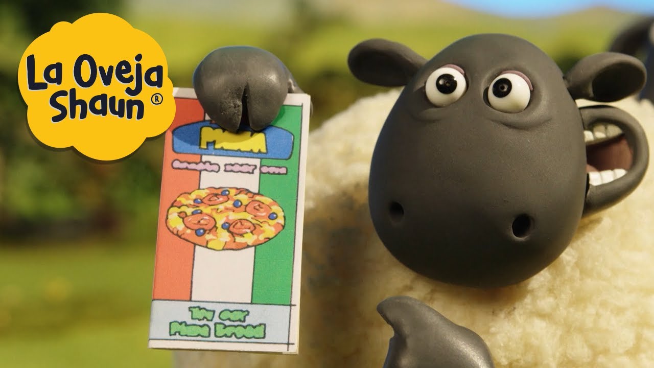 La Oveja Shaun 🐑 ¡Fiesta de pizzas! 🐑 Dibujos animados para niños