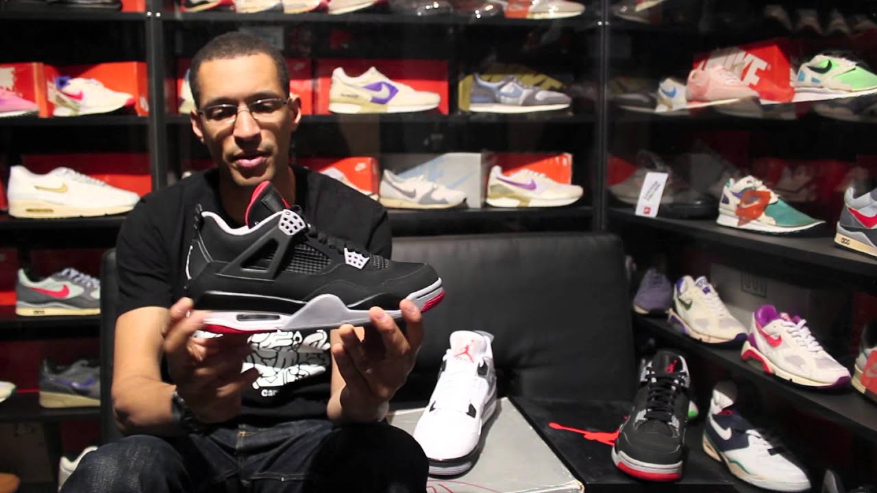 Sneakers-culture Jordan IV @ Opium Store - YouTube