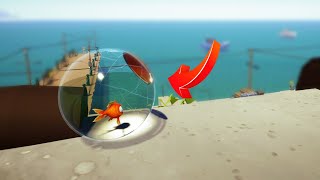 I am a fish and my goal is to escape this damn aquarium. screenshot 1