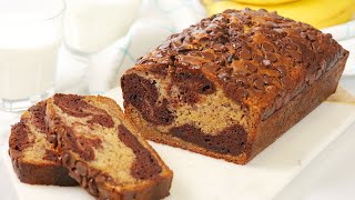 Chocolate Swirl Banana Bread | Easy & Delicious Baking