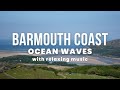 Beautiful coast relaxing ocean waves  meditation music  scenic exploration