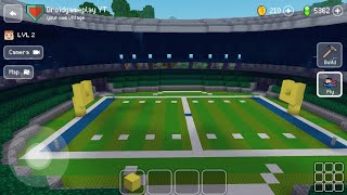 Rugby Stadium - Block Craft 3d: Building Simulator Games for Free screenshot 4