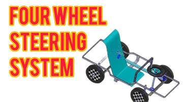 FOUR WHEEL STEERING SYSTEM |  MECHANICAL PROJECT
