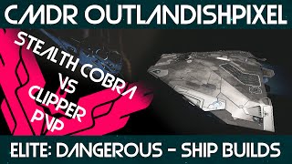 Elite: Dangerous PvP - Stealth Cobra vs Imperial Clipper