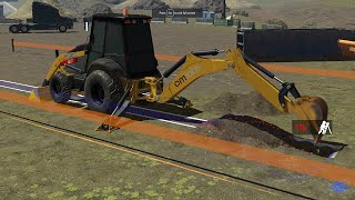 Backhoe Simulator Training Pack | CM Labs Simulations screenshot 1