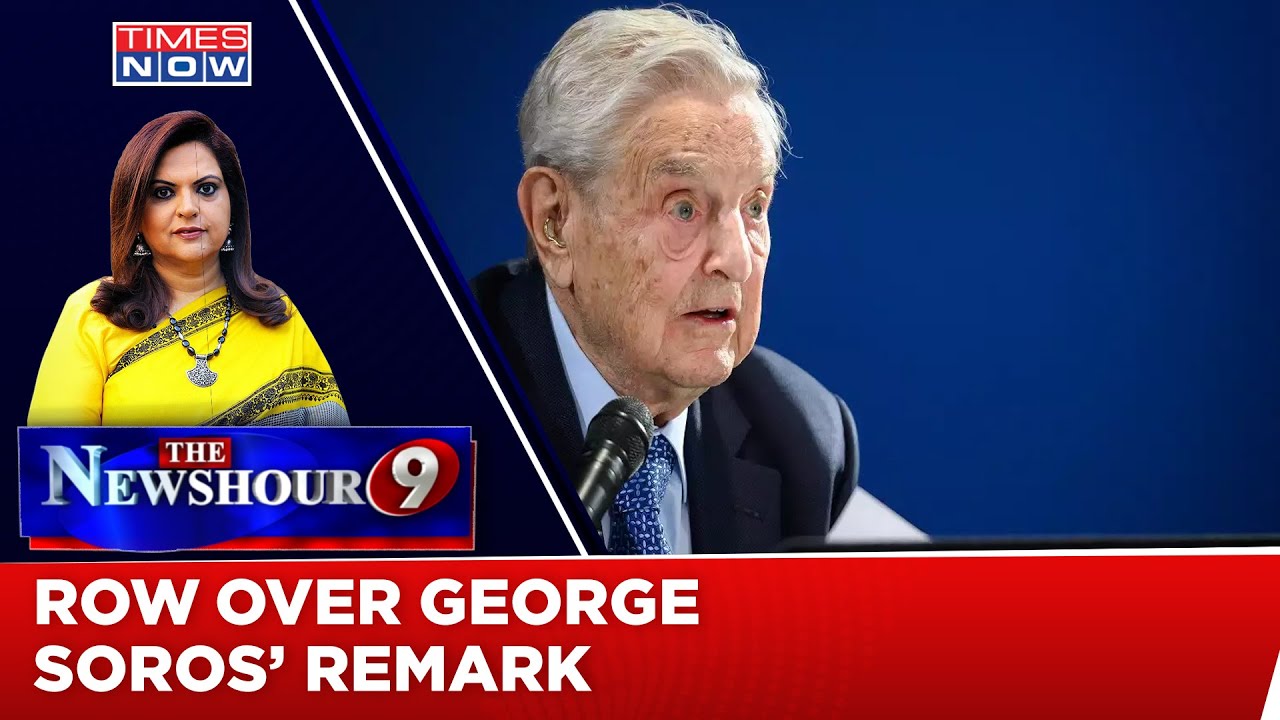 George Soros Strikes India | Genuine Concern Or Anti India Propaganda At Peak? | The Newshour