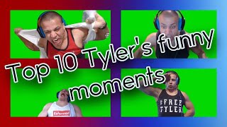 Top 10 Tyler's funny moments (green screen)
