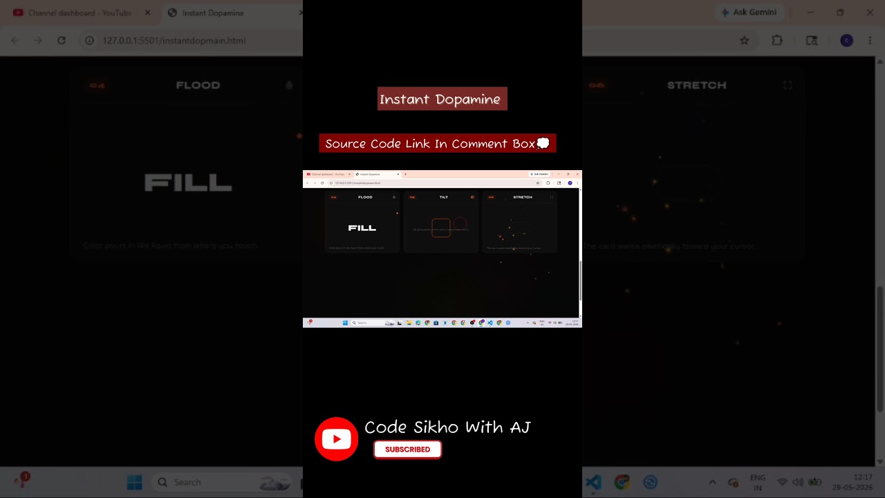 One Hover = Instant Dopamine 🔥😳 | Satisfying Hover Effect | HTML CSS JavaScript