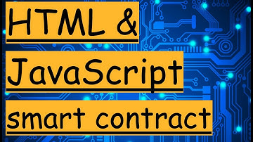HTML and Javascript front end for ERC20 smart contract