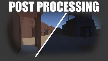 Post Processing In Unity - FPS Game In Unity With Blender