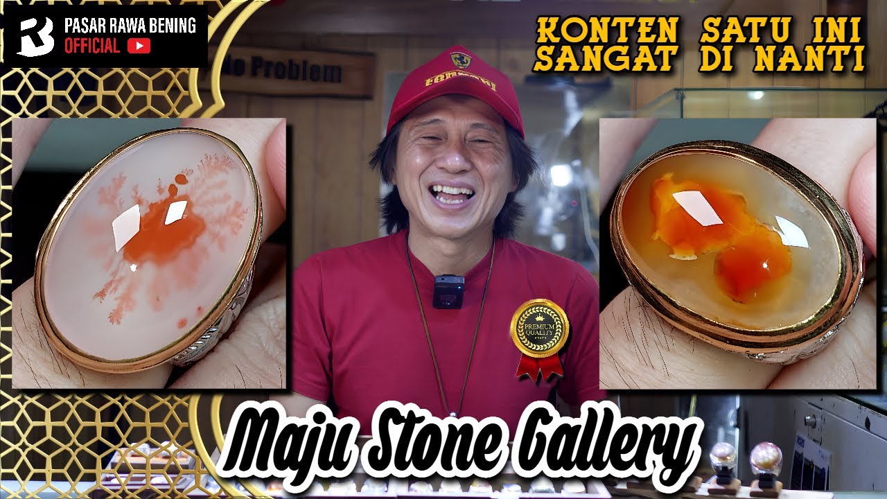 Ini Yang Kamu Cari❗Akik Cantik, Unik, Langka & 100% Natural ...!! ( Pak Tirta - Maju Stone Gallery )