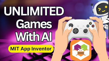 Maak onbeperkt games met AI in MIT App Inventor #appinventor