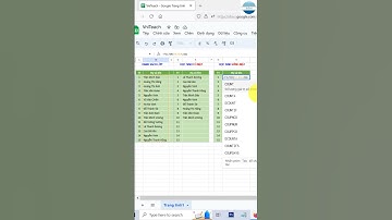 Cách sử dụng hàm FILTER để lọc danh sách trong Excel và Google Sheets #shorts
