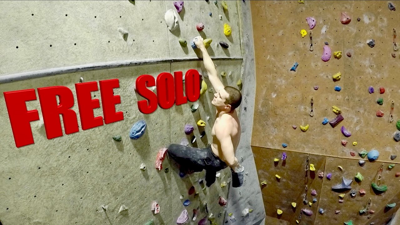 Free Solo Climbing 6B+ YouTube