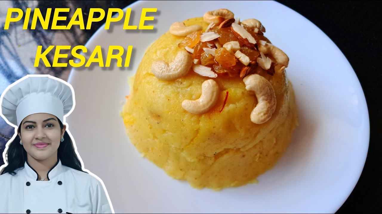 IFTAR special Pineapple Kesari / Easy homemade Dessert
