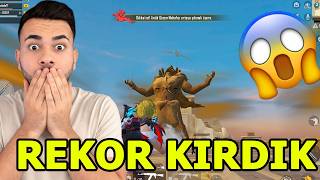 REKOR KIRDIK ! TÜM EKİBİ TOPLAYIP FİRAVUNA DALDIK ! PUBG Mobile