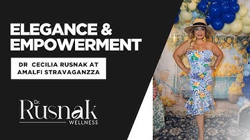 Dr  Cecilia Rusnak at Amalfi Stravaganzza A Night of Fashion, Music & Magic