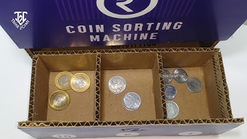 How to make Coin Sorter Machine suing Cardboard - Coin Sorter Machine