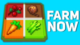 You NEED to Farm NOW in Minecraft Skyblock | Cosmic Sky