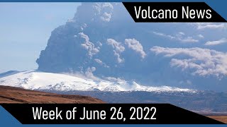 This Week in Volcano News; Supervolcano Earthquake Swarm, Ebeko Erupts