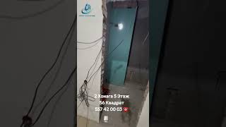 2 ХОНАГА 56 КВАДРАТ  5 ЭТАЖ ПЕШИ МАСҶИДИ КАТАР  КАЛЕЛИН 557 42 00 03 ☎️