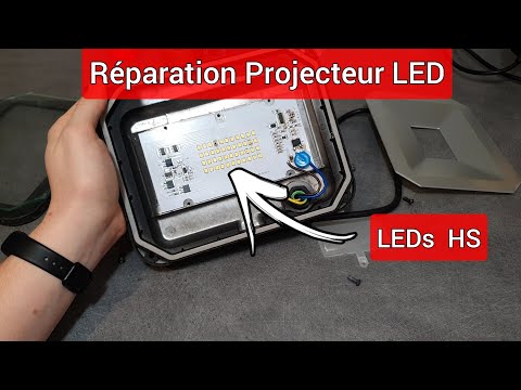 Electronique: Réparation Projecteur LED HS / led projector repair