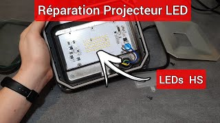 Electronique: Réparation Projecteur LED HS / led projector repair