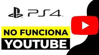 SOLUCION no Funciona Youtube en Ps4 2024 | no es Posible Seleccionar Este Contenido en Este Momento
