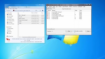 How to print multiple pdf