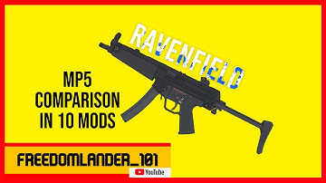 Ravenfield: MP5 comparison in 10 different mods