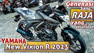 SANG RAJA YAMAHA ALL NEW V-XION R 155cc 2023|warna MATTE BLACK