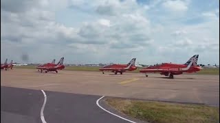 Red Arrows Prepare for Launch by Ed Woolf 463 views 4 months ago 43 seconds