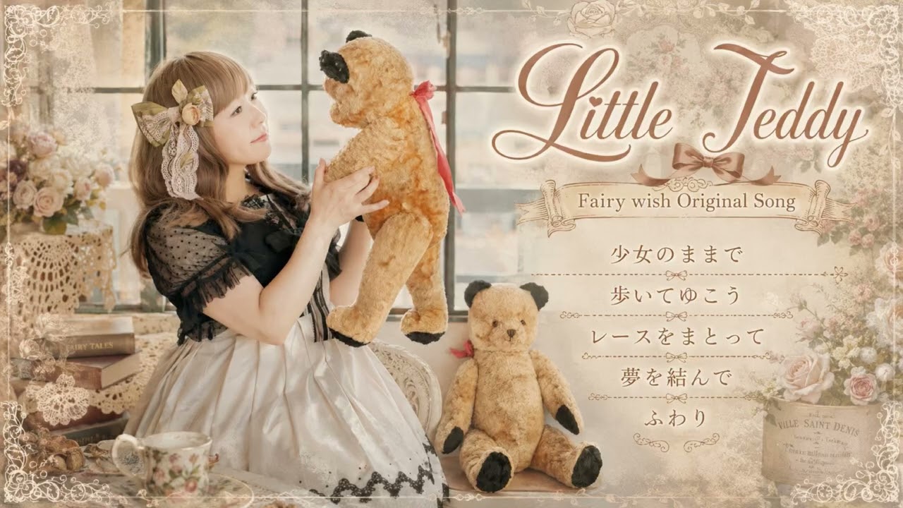 めるもも 様　❤️唯一無二のアンティークテディベア❤️ Little Teddy🧸Fairy wish Original Song 🧚‍♀️✨ - YouTube