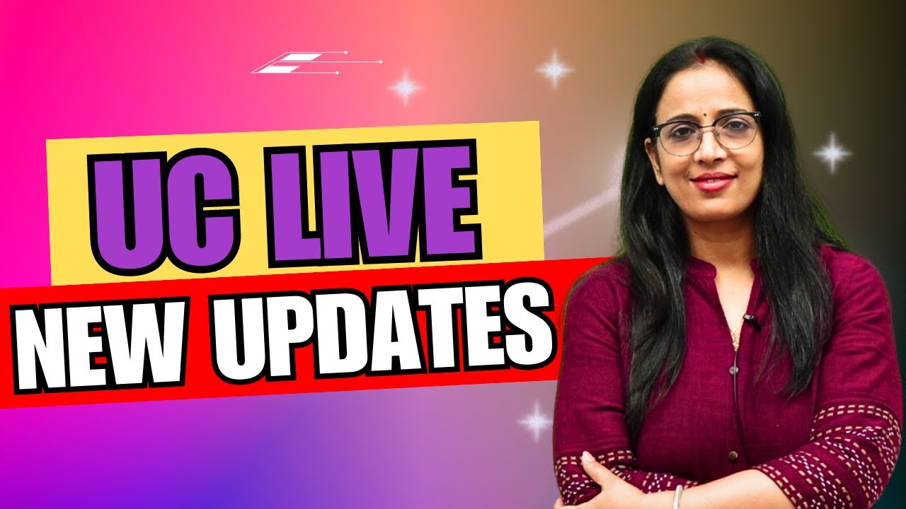 UC LIVE New Updates || English With Rani Ma'am - YouTube