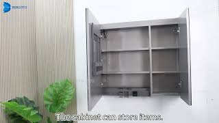 🪞✨ Smart Mirror Cabinet – Where Tech Meets Storage screenshot 3